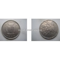 25 cents 1993 Malta